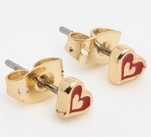 Enamel Ear Tops Jewellery